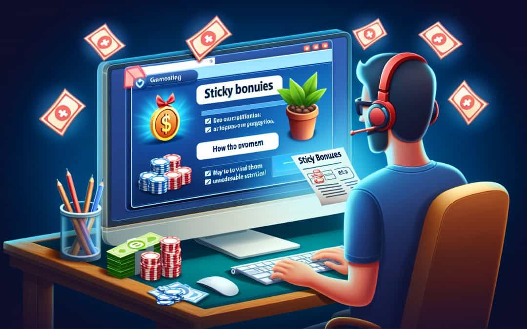 Što su sticky bonusi i zašto ih treba izbjegavati?